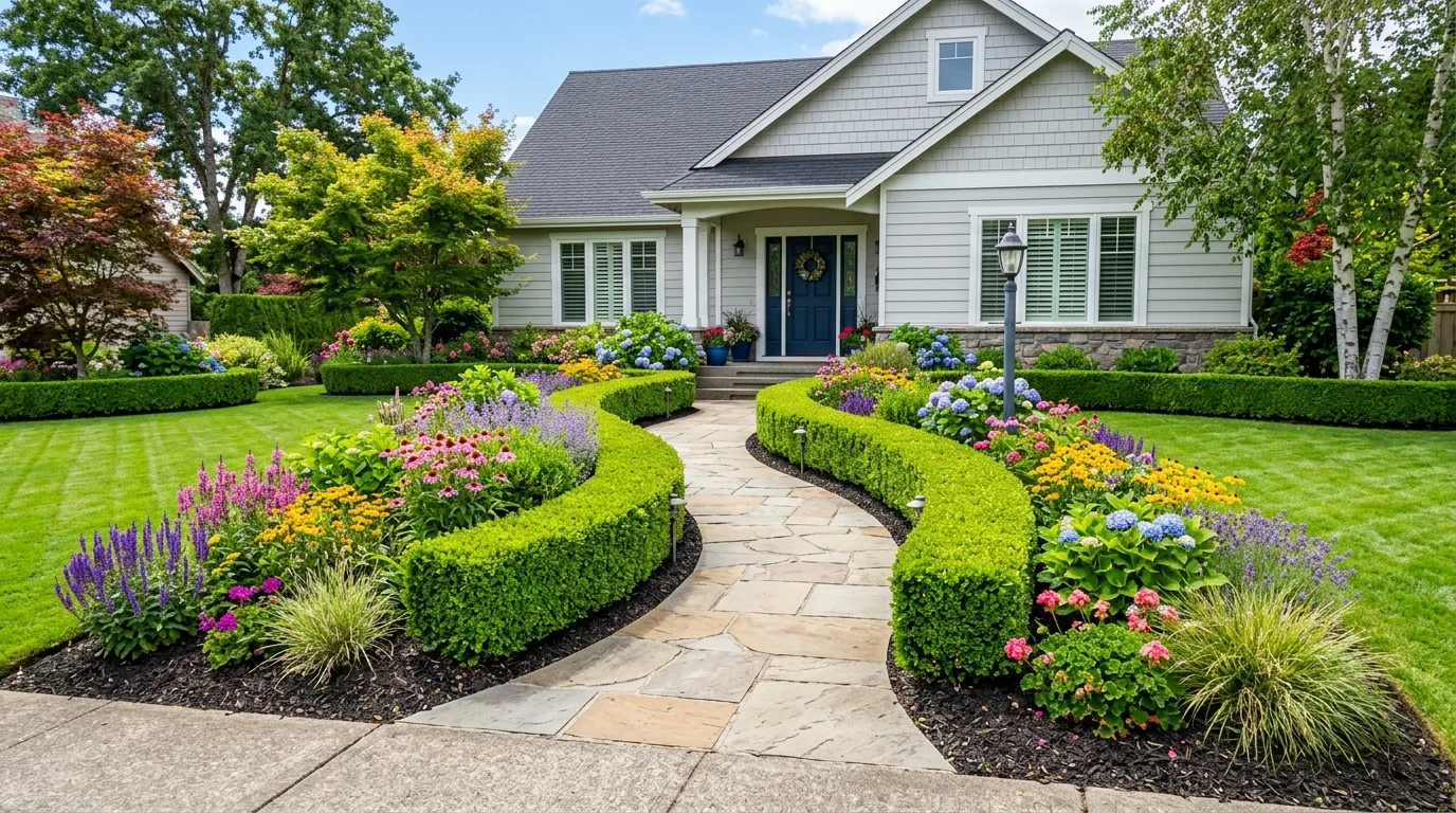 Defined Garden Borders